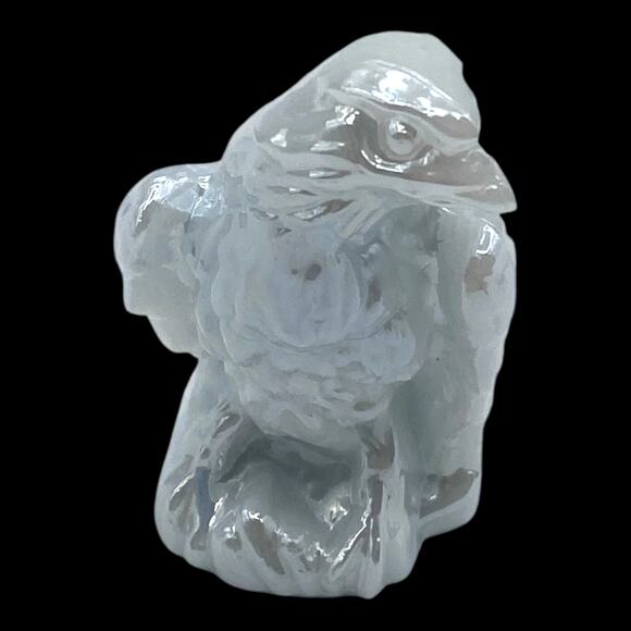 Boyds Glass Bernie the Eagle Figurine 1992 Columbus White Carnival - B465 - Picture 1 of 13